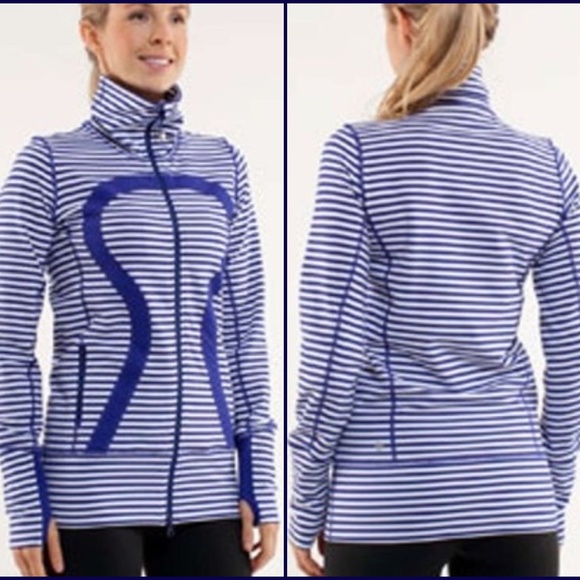 lululemon athletica Jackets & Blazers - lululemon athletica In Stride Jacket, Pigment Blue